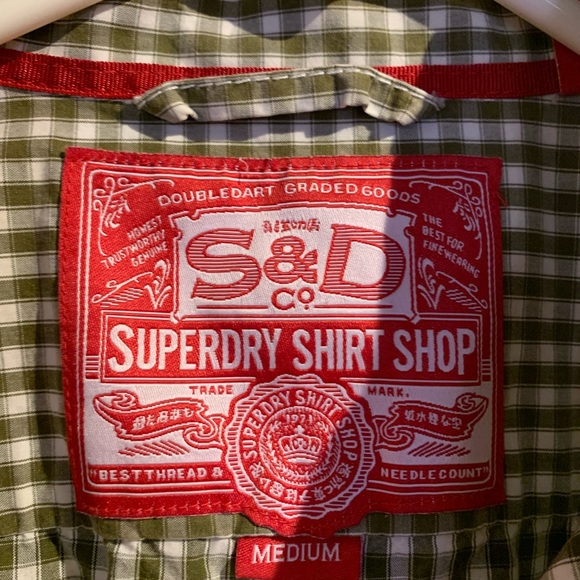 Superdry Checked Short Sleeve Shirt - Picture 3 of 4